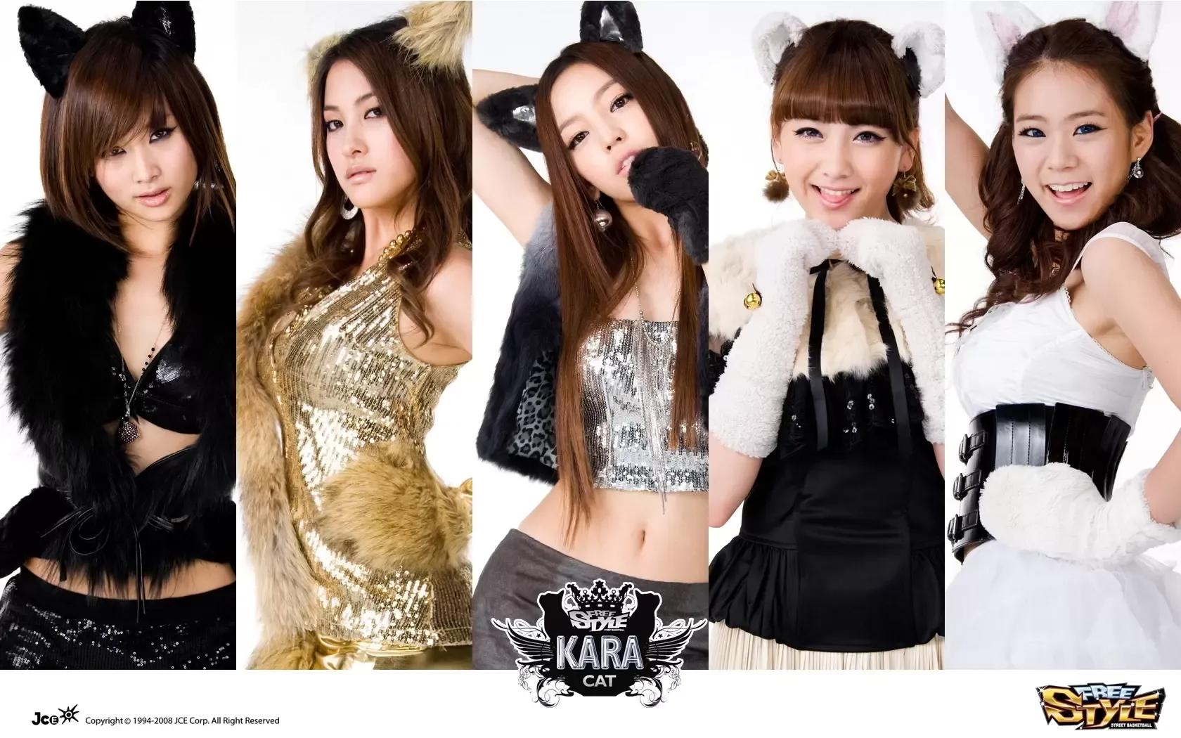 日本美女组合KARA（kara女团）