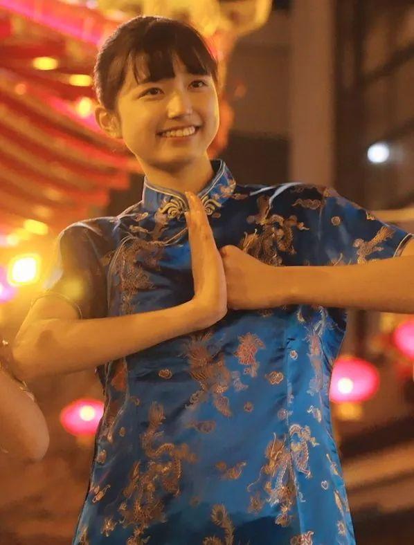 乃木坂46来了个“中国通”，五百城茉央旗袍造型惊艳了